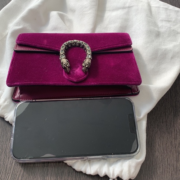 COPY - Gucci dionysus ultramini velvet bag - Picture 8 of 9